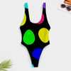 Radiance Circle High-Cut One Piece Swimsuit