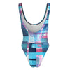 Blue Horizon Patterned Swimsuit