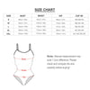 Red Crimson Cut Out One Piece Swimsuit Women