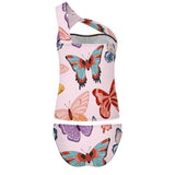 Butterfly Bliss One-Shoulder Two-Piece Swimsuit