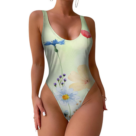 Sexy Planet Cut Out One Piece Swimsuit