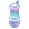 Cloudburst One-Shoulder Two-Piece Swimsuit